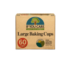If you care - large baking cups - compostable!