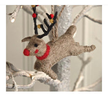 Load image into Gallery viewer, Christmas - reindeer tree decoration
